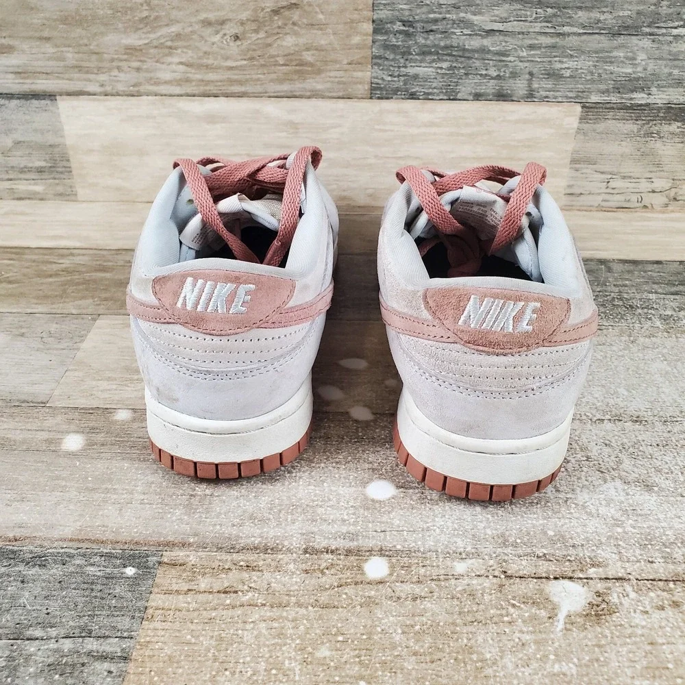 Nike Dunk Low Womens Shoes Sz 6 Skate Suede Leather Low Top Lace-Up Sneaker